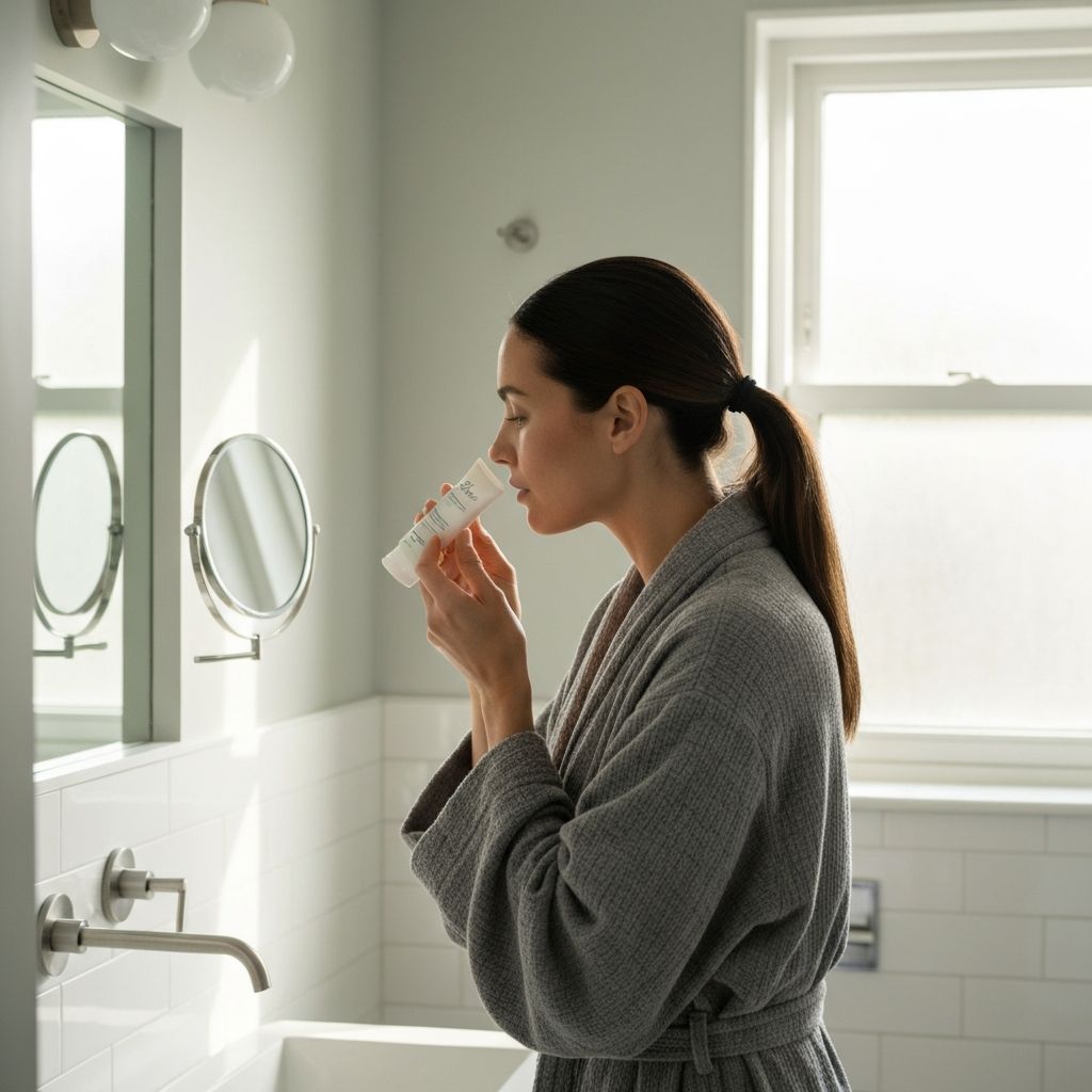 Tägliche Hautpflege Integration